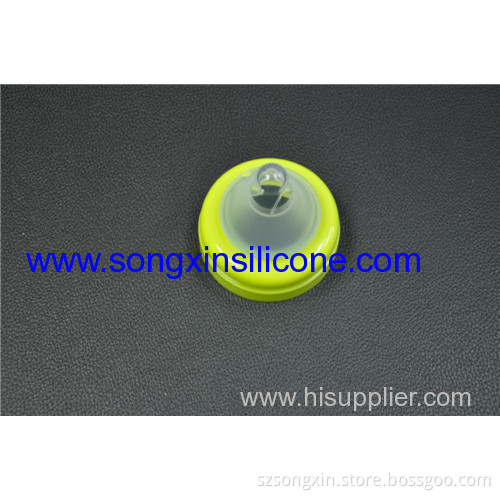 150ml Green Food Grade Silicone Baby Feeding Bottle With Nipple 